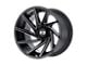 XD Cyclone Satin Black Milled 8-Lug Wheel; 20x10; -18mm Offset (03-09 RAM 2500)