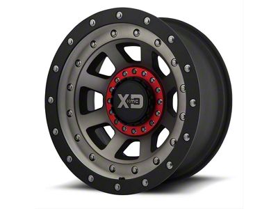 XD FMJ Satin Black with Dark Tint 8-Lug Wheel; 20x9; 0mm Offset (03-09 RAM 2500)