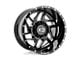 XD Fury Gloss Black Milled 8-Lug Wheel; 20x12; -44mm Offset (03-09 RAM 2500)