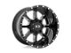 XD Mammoth Gloss Black Milled 8-Lug Wheel; 20x9; 0mm Offset (03-09 RAM 2500)