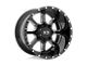 XD Mammoth Gloss Black Milled 8-Lug Wheel; 20x9; 0mm Offset (03-09 RAM 2500)