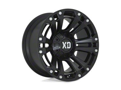 XD Monster 3 Satin Black 8-Lug Wheel; 20x9; 0mm Offset (03-09 RAM 2500)