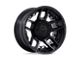 XD Slash Matte Black 8-Lug Wheel; 20x9; 20mm Offset (03-09 RAM 2500)