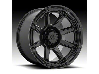 XD Titan Satin Black 8-Lug Wheel; 20x12; -44mm Offset (03-09 RAM 2500)