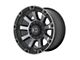 XD Gauntlet Satin Black with Gray Tint 8-Lug Wheel; 20x10; -18mm Offset (03-09 RAM 3500 SRW)