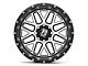 XD Grenade Satin Black Machined Face 8-Lug Wheel; 20x10; -24mm Offset (03-09 RAM 3500 SRW)