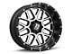 XD Grenade Satin Black Machined Face 8-Lug Wheel; 20x10; -24mm Offset (03-09 RAM 3500 SRW)