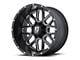 XD Grenade Satin Black Milled 8-Lug Wheel; 20x10; -24mm Offset (03-09 RAM 3500 SRW)