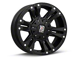 XD Monster II Matte Black 8-Lug Wheel; 20x9; 0mm Offset (03-09 RAM 3500 SRW)