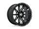 XD Outbreak Gloss Black Milled 8-Lug Wheel; 18x9; 0mm Offset (03-09 RAM 3500 SRW)