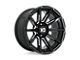 XD Outbreak Gloss Black Milled 8-Lug Wheel; 18x9; 0mm Offset (03-09 RAM 3500 SRW)