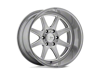 XD Pike Titanium Brushed Milled 8-Lug Wheel; 20x9; 18mm Offset (03-09 RAM 3500 SRW)