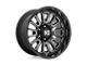 XD Rover Gloss Black Milled 8-Lug Wheel; 24x12; -44mm Offset (03-09 RAM 3500 SRW)