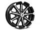 XD Badlands Gloss Black Machined 6-Lug Wheel; 20x9; 18mm Offset (04-08 F-150)