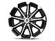 XD Badlands Gloss Black Machined 6-Lug Wheel; 20x9; 18mm Offset (04-08 F-150)