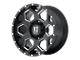 XD Batallion Gloss Black Milled 6-Lug Wheel; 20x10; -24mm Offset (04-08 F-150)