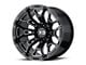 XD Boneyard Gloss Black Milled 6-Lug Wheel; 18x9; 0mm Offset (04-08 F-150)