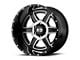 XD Fusion Gloss Black Machined 6-Lug Wheel; 20x9; 18mm Offset (04-08 F-150)