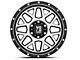 XD Grenade Satin Black Machined 6-Lug Wheel; 20x10; -24mm Offset (04-08 F-150)