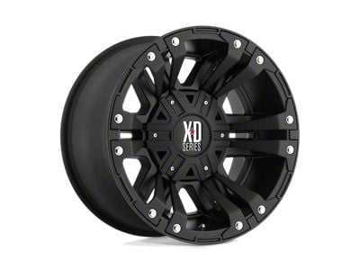 XD Monster II Matte Black 6-Lug Wheel; 18x10; -24mm Offset (04-08 F-150)