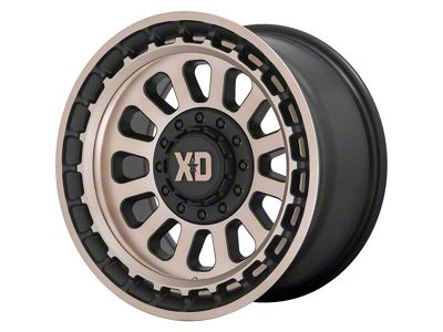 XD Omega Satin Black with Bronze Tint 6-Lug Wheel; 20x10; -18mm Offset (04-08 F-150)