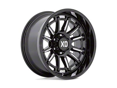 XD Phoenix Gloss Black Milled 6-Lug Wheel; 20x10; -18mm Offset (04-08 F-150)