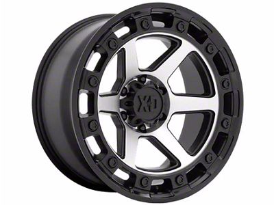 XD Raid Satin Black Machined 6-Lug Wheel; 20x10; -18mm Offset (04-08 F-150)