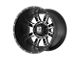 XD Riot Matte Black Machined 6-Lug Wheel; 18x9; 18mm Offset (04-08 F-150)