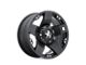 XD Rockstar Matte Black 6-Lug Wheel; 22x9.5; 12mm Offset (04-08 F-150)