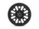 XD Rover Satin Black with Gloss Black Lip 6-Lug Wheel; 22x12; -44mm Offset (04-08 F-150)