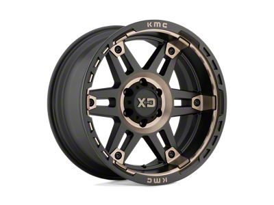 XD Spy II Satin Black Dark Tint 6-Lug Wheel; 20x9; 0mm Offset (04-08 F-150)