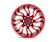 XD Tension Candy Red Milled 6-Lug Wheel; 22x10; -18mm Offset (04-08 F-150)