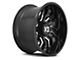 XD Tension Gloss Black Milled 6-Lug Wheel; 20x10; -18mm Offset (04-08 F-150)