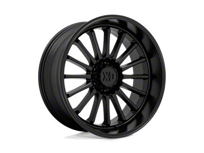 XD Whiplash Satin Black 6-Lug Wheel; 22x10; -18mm Offset (04-08 F-150)