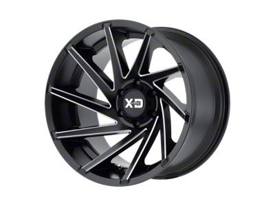 XD Cyclone Satin Black Milled 6-Lug Wheel; 20x10; -18mm Offset (07-13 Sierra 1500)