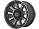 XD Gauntlet Satin Black with Gray Tint 6-Lug Wheel; 20x9; 0mm Offset (07-13 Sierra 1500)