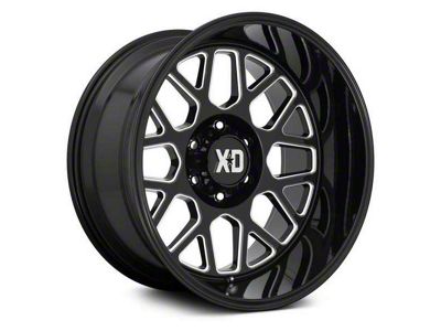 XD Grenade 2 Full Gloss Black 6-Lug Wheel; 20x10; -18mm Offset (07-13 Sierra 1500)