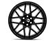 XD Grenade 2 Gloss Black Milled 6-Lug Wheel; 20x9; 18mm Offset (07-13 Sierra 1500)