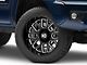 XD Grenade 2 Gloss Black Milled 6-Lug Wheel; 22x12; -44mm Offset (07-13 Sierra 1500)