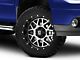 XD Grenade Satin Black Machined 6-Lug Wheel; 20x9; 18mm Offset (07-13 Sierra 1500)