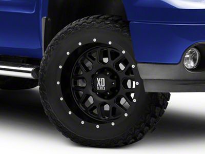 XD Grenade Satin Black 6-Lug Wheel; 20x10; -24mm Offset (07-13 Sierra 1500)