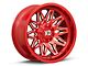 XD Gunner Candy Red Milled 6-Lug Wheel; 20x10; -18mm Offset (07-13 Sierra 1500)