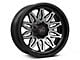 XD Gunner Gloss Black Machined with Gray Tint 6-Lug Wheel; 20x10; -18mm Offset (07-13 Sierra 1500)