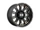 XD Hoss II Satin Black Machined Dark Tint 6-Lug Wheel; 20x10; -24mm Offset (07-13 Sierra 1500)
