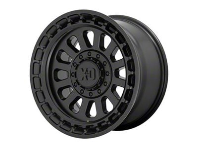 XD Omega Satin Black 6-Lug Wheel; 17x9; 18mm Offset (07-13 Sierra 1500)