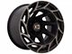 XD Onslaught Satin Black with Bronze Tint 6-Lug Wheel; 20x12; -44mm Offset (07-13 Sierra 1500)
