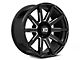 XD Outbreak Gloss Black Milled 6-Lug Wheel; 18x9; 12mm Offset (07-13 Sierra 1500)