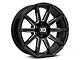 XD Outbreak Gloss Black Milled 6-Lug Wheel; 18x9; 12mm Offset (07-13 Sierra 1500)