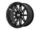 XD Outbreak Gloss Black Milled 6-Lug Wheel; 17x9; 30mm Offset (07-13 Sierra 1500)