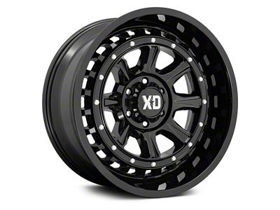 XD Outlander Gloss Black 6-Lug Wheel; 22x10; -18mm Offset (07-13 Sierra 1500)